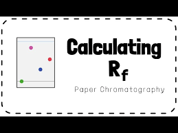 Calculating Rf Paper Chromatography