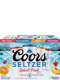coors seltzer splash pack 12 pack cans