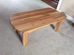 Solid Wood Hickory Coffee Table