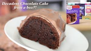 best chocolate cake from a box cake mix