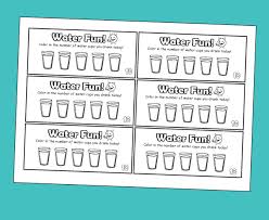 Water Chart For Kids 10 Minutes Of Quality Time
