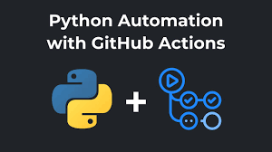 schedule python scripts with github