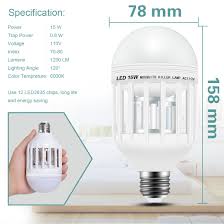 Luxon 15w 2 In 1 Mosquito Killer Lamp And Insect Trap Light Luxon