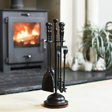 Fireplace Tools Accessories Black