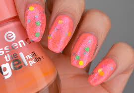nails neon peach fuzz cbbxmanimonday