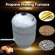 6kg gas metal melting furnace propane