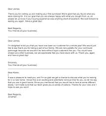 Letter Thank You To Client Sample Thank You Letters To