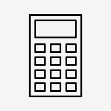 Download for free in png, svg, pdf formats 👆. Calculator Line Black Icon Line Icons Calculator Icons Black Icons Png And Vector With Transparent Background For Free Download