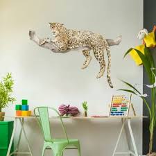 Resting Cheetah Wall Sticker Jungle