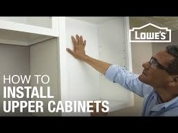 How To Hang Cabinets