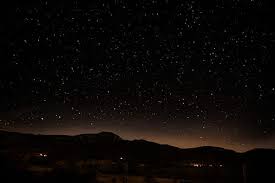 starry night stars at night sky