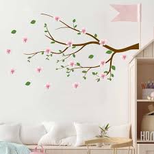 Watercolor Tree Branch Wall Sticker