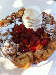How To Make A Funnel Cake The Broad Life gambar png
