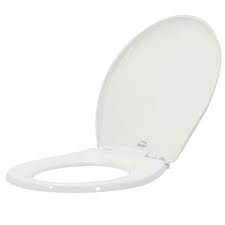 Bemis Kimball Slow Close Round Closed Front Toilet Seat In White