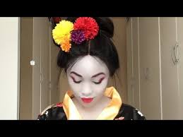 geisha makeup transformation you