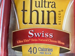 swiss cheese ultra thin slices
