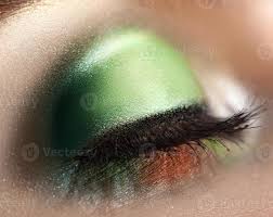 green makeup 16540232 stock photo