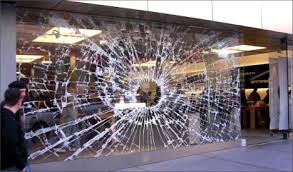 Image result for picture broken storefront and sign