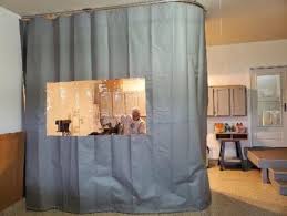 Woodworking Dust Control Curtains
