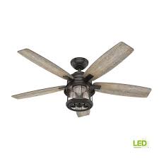 I also pulled the chain on a light kit. Hunter Coral Bay 52 In Led Indoor Outdoor Noble Bronze Ceiling Fan With Handheld Remote And Light Kit 59420 The Home Depot