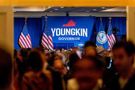 Republikaner Youngkin führt bei ...