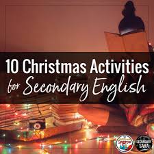 10 christmas activities for secondary