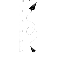 Height Chart Paper Planes
