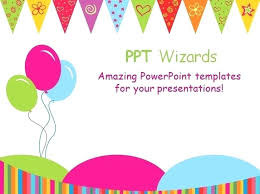 Free Happy Birthday Powerpoint Templates Presentation
