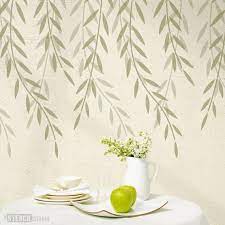 Willow Stencil Leaves Stencils For