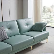 Light Blue Leather Sofa Suppliers