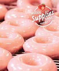 It's always time for doughnuts and coffee with krispy kreme. Krispy Kreme On Twitter Due To All The Love Some Shops Are Selling Out Fast Before You Visit To Try Strawberryglaze Or Strawberry Kreme Filled Doughnuts Please Check Availability Here