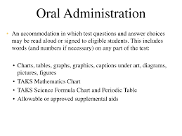 Ppt Taks Oral Administration Training Powerpoint