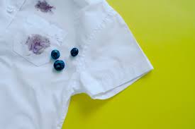 how to get blueberry stains out of