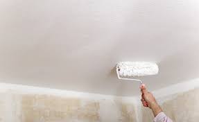 Painting Popcorn Textured Ceilings
