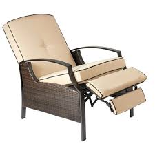 Wicker Outdoor Recliner Chairs For