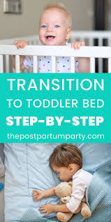 toddler bed transition toddler bed