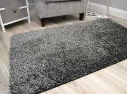 natty sparkle rug 60x110 black grey