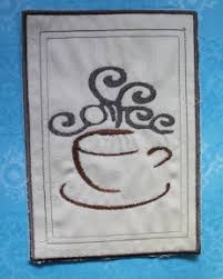 mug rug coffee coaster machine