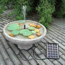 11 Best Solar Powered Fountain Pumps