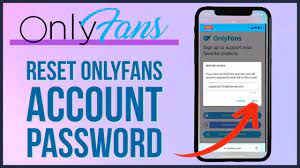how to reset onlyfans account pword
