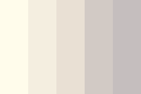 Cream To Grey Color Palette