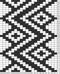 Vertical Zigzag Tricksy Knitter Charts Vertical Zigzag By