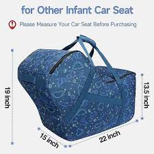 Infant Car Seat Travel Bag Compatible