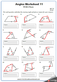 alternate angles worksheets practice