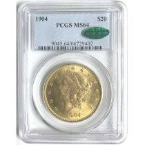 20 gold liberty coins 1849 1907