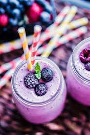very berry protein smoothie all