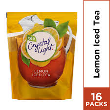 Crystal Light Lemon Iced Tea Powdered Drink Mix 16 Ct Oz Pouch Walmart Com Walmart Com
