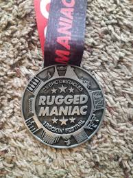 rugged maniac finisher medal ocr