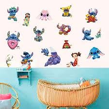 Lilo And Stitch Wall Sticker Cartoon