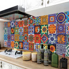 24x Kitchen Tile Stickers Bathroom